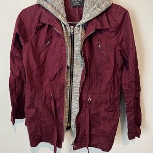 Burgundy Jacket